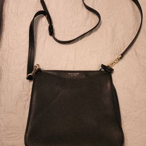 Kate Spade Black Leather Crossbody